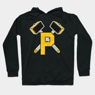 Defunct Pittsburgh Ironmen Basketball Team Hoodie